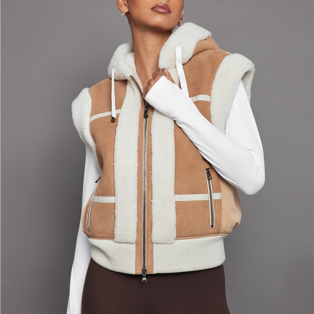 EUC Bogner  Hooded Feli Filet Vest